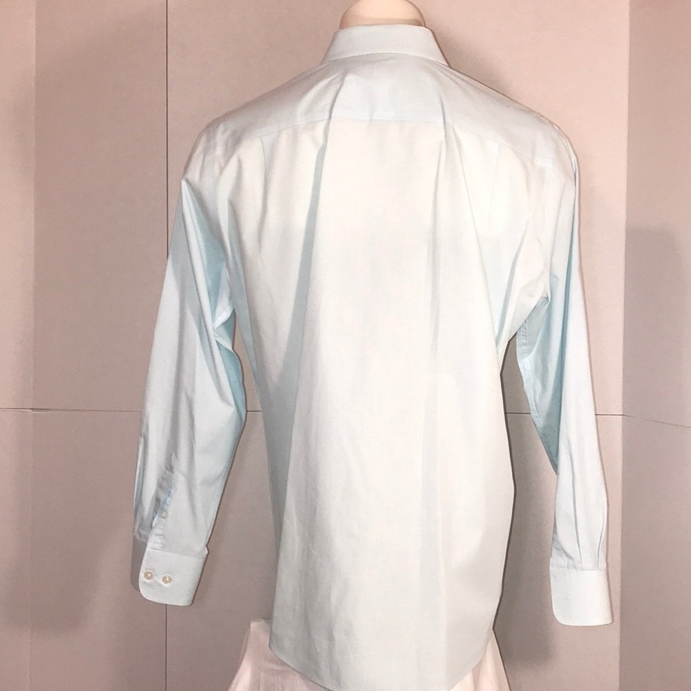 Merona Men’s Button Down Dress Shirt Size Large - Picture 2 of 8